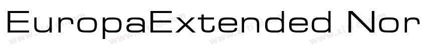 EuropaExtended Norm字体转换